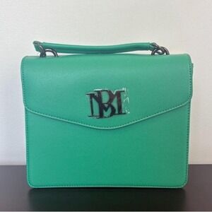 BADGLEY MISCHKA | Green Flap Handle Crossbody‎